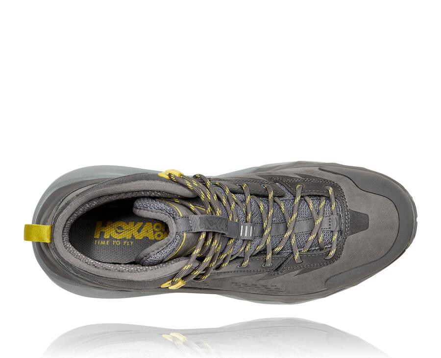 Hoka One One Turisticke Topanky Panske Siva - Kaha GORE-TEX - 15247-EPLD